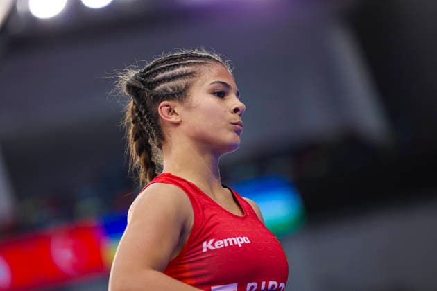 U17, U 17 Wrestling World Championships 49kg WW - Madina Bayramova (GER) *** U17 Wrestling World Championships, 49 kg, Open Weight: Madina Bayramova (GER)
