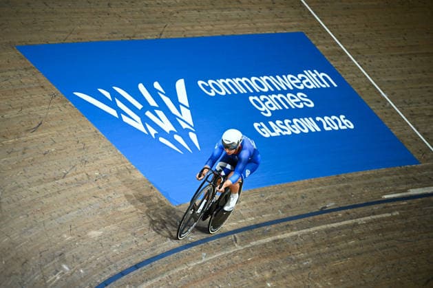 Glasgow 2026 Commonwealth Games Picture by Olly Hassell SWpix.com - 29 07 2026 - Glasgow 2026 Commonwealth Games - Track cycling, Rad, Radsport, Bahnrad, Bahn and Para Track Cycling - Sir Chris Hoy Velodrome, Glasgow, Scotland - Training - Neah Evans of Scotland Copyright: x xSWpix.comx(t axPhotographyxHubxLtd)xOllyxHassell SWpix.comx SWP-3419-0026