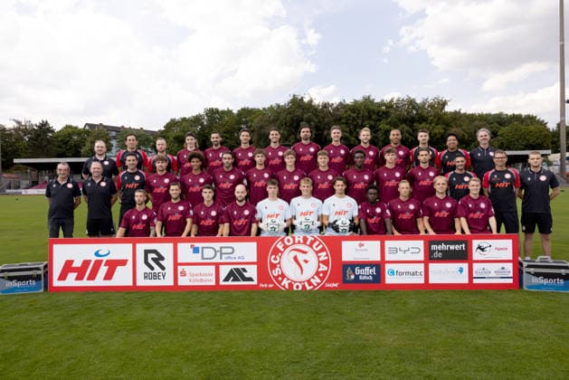Football, 3rd Division, SC Fortuna Köln, Headshots 2026 2027