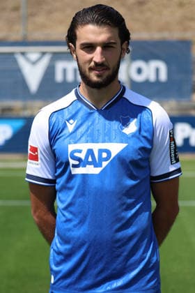 23.07.2026, xrekx, Fussball 1.Bundesliga, TSG 1899 Hoffenheim - Fototermin Saison 2026 27 v.l. Leon Avdullahu (TSG Hoffenheim) (DFL DFB REGULATIONS PROHIBIT ANY USE OF PHOTOGRAPHS as IMAGE SEQUENCES and or QUASI-VIDEO) Sinsheim *** July 23, 2026, xrekx, Soccer, Bundesliga 1, TSG 1899 Hoffenheim Photo Session, 2026–27 Season, from left: Leon Avdullahu, TSG Hoffenheim. DFL and DFB regulations prohibit any use of photographs as image sequences and or quasi-video. Sinsheim