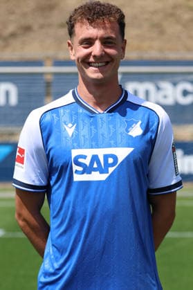 23.07.2026, xrekx, Fussball 1.Bundesliga, TSG 1899 Hoffenheim - Fototermin Saison 2026 27 v.l. Fisnik Asllani (TSG Hoffenheim) (DFL DFB REGULATIONS PROHIBIT ANY USE OF PHOTOGRAPHS as IMAGE SEQUENCES and or QUASI-VIDEO) Sinsheim *** July 23, 2026, xrekx, Soccer, Bundesliga 1, TSG 1899 Hoffenheim Photo Session, 2026–27 Season, from left: Fisnik Asllani, TSG Hoffenheim. DFL and DFB regulations prohibit any use of photographs as image sequences and or quasi-video. Sinsheim