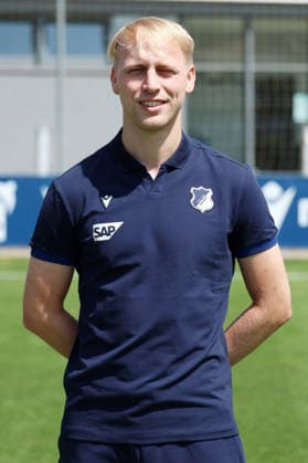 23.07.2026, xrekx, Fussball 1.Bundesliga, TSG 1899 Hoffenheim - Fototermin Saison 2026 27 v.l. Niklas Hagenhoff Spielanalyst (TSG Hoffenheim) (DFL DFB REGULATIONS PROHIBIT ANY USE OF PHOTOGRAPHS as IMAGE SEQUENCES and or QUASI-VIDEO) Sinsheim *** July 23, 2026, xrekx, Soccer, Bundesliga 1, TSG 1899 Hoffenheim Photo Session, 2026–27 Season, from left: Niklas Hagenhoff, Match Analyst, TSG Hoffenheim. DFL and DFB regulations prohibit any use of photographs as image sequences and or quasi-video. Sinsheim