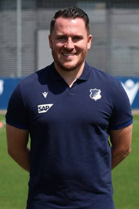 23.07.2026, xrekx, Fussball 1.Bundesliga, TSG 1899 Hoffenheim - Fototermin Saison 2026 27 v.l. Yasar Besohe Physiotherapeut (TSG Hoffenheim) (DFL DFB REGULATIONS PROHIBIT ANY USE OF PHOTOGRAPHS as IMAGE SEQUENCES and or QUASI-VIDEO) Sinsheim *** July 23, 2026, xrekx, Soccer, Bundesliga 1, TSG 1899 Hoffenheim Photo Session, 2026–27 Season, from left: Yasar Besohe, Physical Therapist, TSG Hoffenheim. DFL and DFB regulations prohibit any use of photographs as image sequences and or quasi-video. Sinsheim