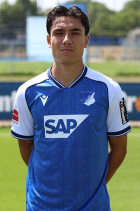 23.07.2026, xrekx, Fussball 1.Bundesliga, TSG 1899 Hoffenheim - Fototermin Saison 2026 27 v.l. Deniz Zeitler (TSG Hoffenheim) (DFL DFB REGULATIONS PROHIBIT ANY USE OF PHOTOGRAPHS as IMAGE SEQUENCES and or QUASI-VIDEO) Sinsheim *** July 23, 2026, xrekx, Soccer, Bundesliga 1, TSG 1899 Hoffenheim Photo Session, 2026–27 Season, from left: Deniz Zeitler, TSG Hoffenheim. DFL and DFB regulations prohibit any use of photographs as image sequences and or quasi-video. Sinsheim