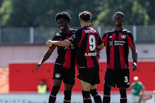 Football, friendly match, Bayer 04 Leverkusen v KRC Genk