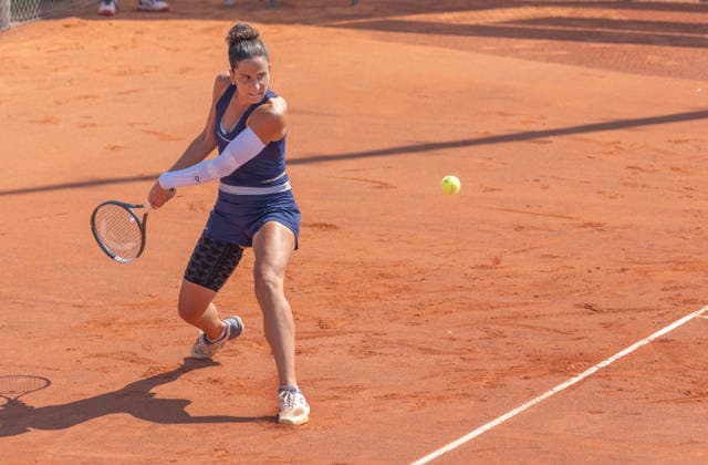 Angela Fita Boluda (ESP) im Spiel Angela Fita Boluda (ESP) vs. Aurora Zantedeschi (ITA 27. CTS Ladies Open Hechingen, Tennis, Frauen, Hechingen, 29.07.2026 27. CTS Ladies Open Hechingen, Tennis, Frauen, Hechingen, 29.07.2026 Hechingen *** Angela Fita Boluda (ESP) in the match between Angela Fita Boluda (ESP) and Aurora Zantedeschi (ITA) at the 27 CTS Ladies Open in Hechingen, Tennis, Women, Hechingen, July 29, 2026 27 CTS Ladies Open Hechingen, Tennis, Women, Hechingen, July 29, 2026 Hechingen Copyright: xEibner-Pressefotox EP_EER