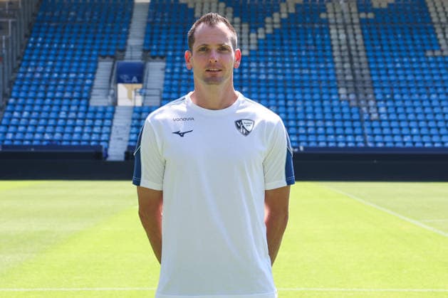 29.07.2026, Fussball, Saison 2026 2027, Porträttermin VfL Bochum, Torwarttrainer Sebastian Baumgartner (VfL Bochum) Bochum Ruhrstadion Deutschland xRHR-FOTOx *** July 29, 2026, Soccer, 2026–2027 Season, VfL Bochum Photo Shoot, Goalkeeper Coach Sebastian Baumgartner, VfL Bochum, Bochum, Ruhrstadion, Germany, xRHR PHOTOx Copyright: RHR-FOTOx RHR-FOTO
