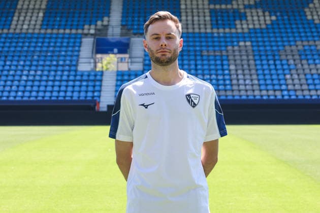 29.07.2026, Fussball, Saison 2026 2027, Porträttermin VfL Bochum, Anton Kuhlmann (VfL Bochum) Bochum Ruhrstadion Deutschland xRHR-FOTOx *** July 29, 2026, Soccer, 2026–2027 Season, VfL Bochum Photo Shoot, Anton Kuhlmann, VfL Bochum, Bochum, Ruhrstadion, Germany, xRHR PHOTOx Copyright: RHR-FOTOx RHR-FOTO