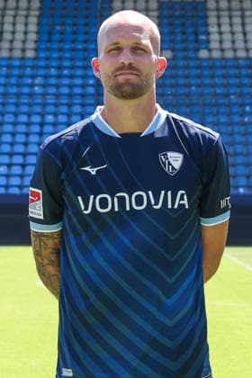 29.07.2026, Fussball, Saison 2026 2027, Porträttermin VfL Bochum, Philipp Hofmann (VfL Bochum) Bochum Ruhrstadion Deutschland xRHR-FOTOx *** July 29, 2026, Soccer, 2026–2027 Season, VfL Bochum Photo Shoot, Philipp Hofmann, VfL Bochum, Bochum, Ruhrstadion, Germany, xRHR PHOTOx Copyright: RHR-FOTOx RHR-FOTO