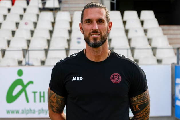 Manuel Lenz ( Torwart-Trainer Rot-Weiss Essen ); Rot-Weiss Essen; 3.Liga, Porträttermin 2026 2027 *** Manuel Lenz, Goalkeeper Coach, Rot-Weiss Essen; Rot-Weiss Essen, 3. Liga; Profile Interview 2026–2027