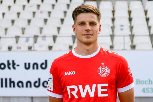 Michael Kostka; Rot-Weiss Essen; 3.Liga, Porträttermin 2026 2027 *** Michael Kostka, Rot Weiss Essen, 3rd Division, Photo Shoot 2026–2027