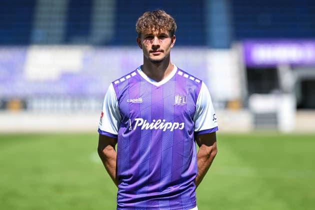 Porträttermin 2026 2027, VfL Osnabrück am 29.07.2026 an der Bremer Brücke in Osnabrück Robin Fabinski (VfL Osnabrück) *** Portrait Session 2026–2027, VfL Osnabrück team photo on July 29, 2026, at the Bremer Brücke in Osnabrück Robin Fabinski Osnabrück MT
