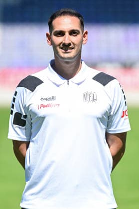 Porträttermin 2026 2027, VfL Osnabrück am 29.07.2026 an der Bremer Brücke in Osnabrück Spielanalyst Ferhat Findik (VfL Osnabrück) *** Portrait Session 2026–2027, VfL Osnabrück team photo taken on July 29, 2026, at the Bremer Brücke in Osnabrück; Game Analyst Ferhat Findik, Osnabrück MT
