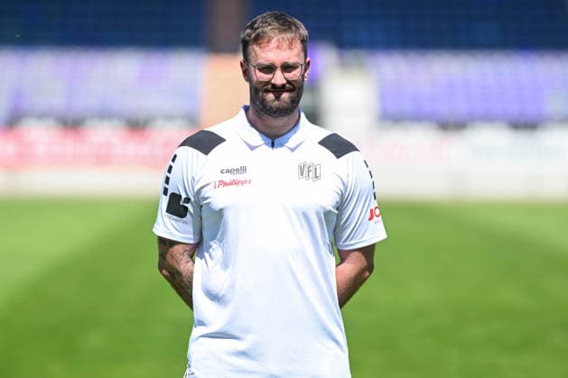 Porträttermin 2026 2027, VfL Osnabrück am 29.07.2026 an der Bremer Brücke in Osnabrück Head of Performance Sebastian Schwermann (VfL Osnabrück) *** Portrait Session 2026–2027, team photo at VfL Osnabrück on July 29, 2026, at the Bremer Brücke in Osnabrück; Head of Performance Sebastian Schwermann, Osnabrück MT