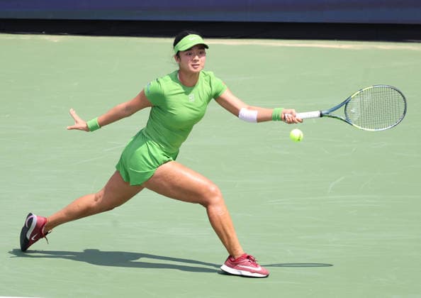 July 29, 2026, Washington, Illinois, USA: ALEXANDRA EALA of Phillipines during the match against L. Fernandez of Canada in the second round of Mubadala Washington DC, USA. Washington USA - ZUMAc278 20260729_zsp_c278_004 Copyright: xMarcinxCholewinskix