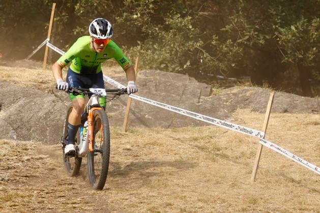 29.07.2026, Monteceneri, Monteceneri, 2026 UEC MTB European Championship, EM, Europameisterschaft XCC Qualifications Men Junior, Head 1, Jaka Utranker 25 (SLO) Monteceneri Monteceneri Ticino Switzerland *** July 29, 2026, Monteceneri, Monteceneri, 2026 UEC MTB European Championship XCC Qualifications Men s Junior, Head 1, Jaka Utranker 25 SLO Monteceneri Monteceneri Ticino Switzerland Copyright: xJustPictures.ch FrancescoxMinghettix jp-en-FrMi-_NG_0439