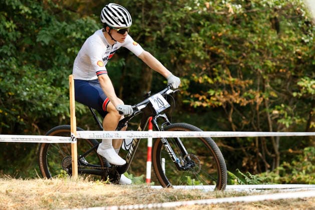 29.07.2026, Monteceneri, Monteceneri, 2026 UEC MTB European Championship, EM, Europameisterschaft XCC Qualifications Men Junior, Head 1, Gus Lawson 20 (GBR) Monteceneri Monteceneri Ticino Switzerland *** July 29, 2026, Monteceneri, Monteceneri, 2026 UEC MTB European Championship XCC Qualifications Men s Junior, Head 1, Gus Lawson 20 GBR Monteceneri Monteceneri Ticino Switzerland Copyright: xJustPictures.ch FrancescoxMinghettix jp-en-FrMi-_NG_0570