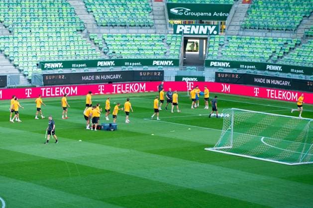 Football, Europa League qualifiers, FC Twente Enschede, training