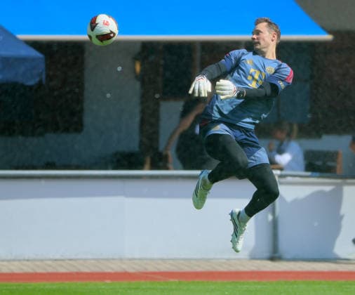 29.07.2026, FC Bayern Muenchen, Trainingslager am Tegernsee , Fussball, im Bild: Manuel Neuer (FC Bayern Muenchen) *** July 29, 2026, FC Bayern Munich, Training Camp at Lake Tegernsee, Soccer, Sports, Pictured: Manuel Neuer, FC Bayern Munich