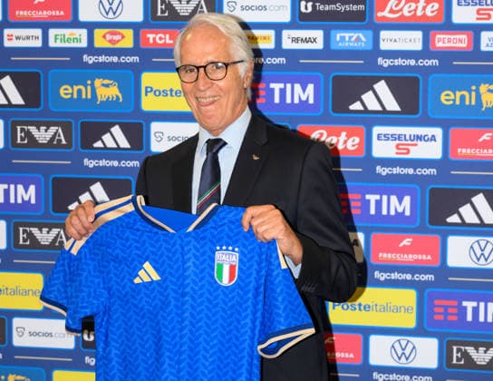 IPA87092958 - Giovanni Malago’ during the press conference, PK, Pressekonferenz to introduce Technical Commissioner Roberto Mancini and Technical Director Claudio Ranieri at the FIGC headquarters on Via Po in Rome, Italy—Wednesday, July 29, 2025. Sports—Soccer.  Copyright: xFabrizioxCorradetti IPAxSportx xx 87092958