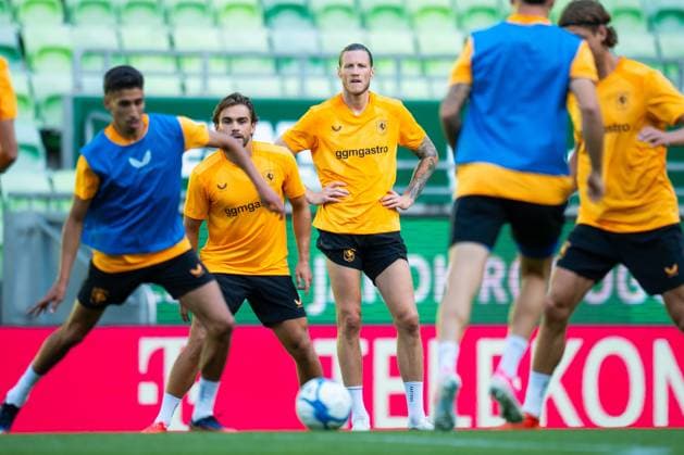 Budapest , 29-07-2026 , Groupama Arena , season 2026 2027 , UEFA Europa League play-off football , training FC Twente , picture shows FC Twente player Wout Weghorst Training Twente in Budapest  x205309220x Copyright: