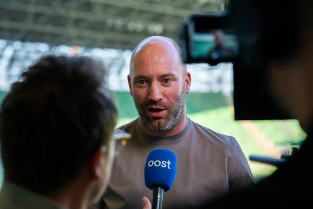 Budapest , 29-07-2026 , Groupama Arena , season 2026 2027 , UEFA Europa League play-off football , training FC Twente , picture shows FC Twente Algemeen directeur van FC Twente Dominique Scholten Training Twente in Budapest  x205309440x Copyright: