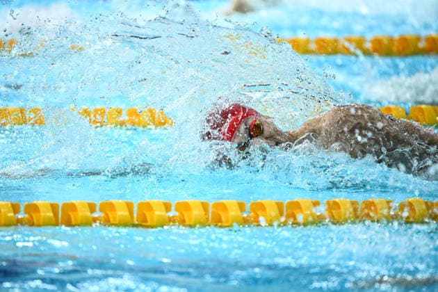 Glasgow 2026 Commonwealth Games Picture by Olly Hassell SWpix.com - 29 07 2026 - Glasgow 2026 Commonwealth Games - Swimming and Para Swimming - Tollcross International Swimming, Glasgow, Scotland - Men s 200m Freestyle Final - James Guy of England Copyright: x xSWpix.comx(t axPhotographyxHubxLtd)xOllyxHassell SWpix.comx SWP-3419-0033