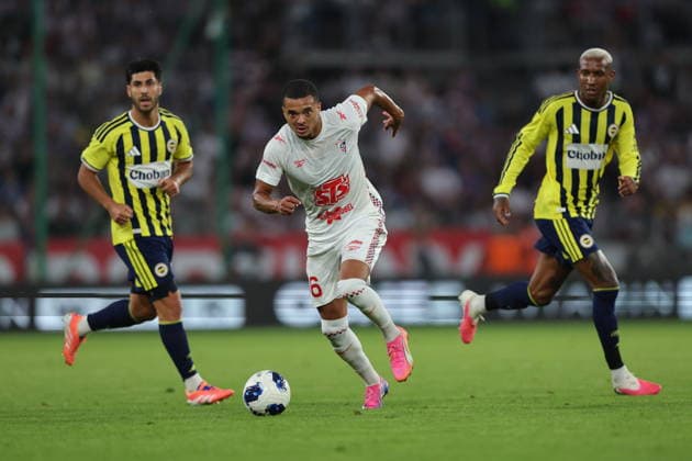 Gornik Zabrze v Fenerbahce - UEFA Champions League - Qualifying round ZABRZE, POLAND - JULY 29: Maximilian Dietz (66) of Gornik Zabrze in action during the UEFA Champions League second leg of the second qualifying round at Arena Zabrze in Zabrze, Poland on July 29, 2026. Jakub Porzycki Anadolu Zabrze Poland. Editorial use only. Please get in touch for any other usage.  Copyright: x2026xAnadoluxJakubxPorzyckix