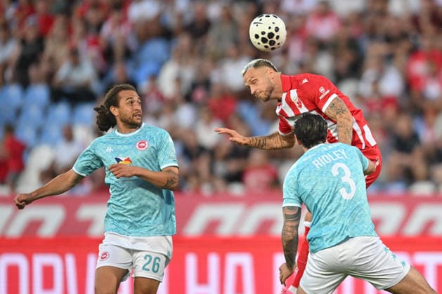 CRVENA ZVEZDA vs LARNE NORTHERN IRLAND MARKO ARNAUTOVIC football Crvena zvezda vs Larne Northern Irland during UEFA Champions league qualification match at Rajko Mitic stadium, Belgrade 29.07.2026 Foto: FOOTBALL, CRVENA ZVEZDA, RED STAR, UEFA CHAMPIONS LEAGUE QUALIFICATIONS, LARNE NORTHERN IRLAND Belgrade Rajko Mitic stadium Serbia Copyright: xMarkoxMetlasx xMNxPressx