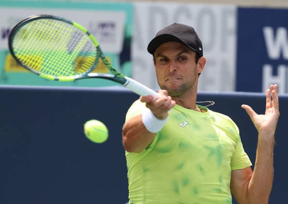 July 29, 2026, Washington, Illinois, USA: ALEKSANDAR VUKIC of Australia during the match against L. Musetti of Italy in the second round of Mubadala Washington DC, USA. Washington USA - ZUMAc278 20260729_zsp_c278_037 Copyright: xMarcinxCholewinskix