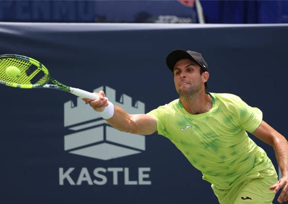 July 29, 2026, Washington, Illinois, USA: ALEKSANDAR VUKIC of Australia during the match against L. Musetti of Italy in the second round of Mubadala Washington DC, USA. Washington USA - ZUMAc278 20260729_zsp_c278_038 Copyright: xMarcinxCholewinskix