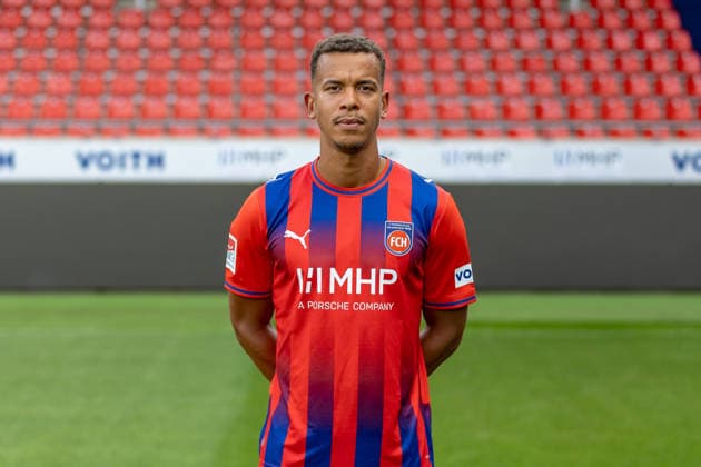 Marcel Costly (1.FC Heidenheim, 24), GER, 1.FC Heidenheim, Fussball, 2. Bundesliga, Portraettermin 2026 2027, 29.07.2026, DFL DFB REGULATIONS PROHIBIT ANY USE OF PHOTOGRAPHS AS IMAGE SEQUENCES AND OR QUASI-VIDEO, GER, 1.FC Heidenheim, Fussball, 2. Bundesliga, Portraettermin 2026 2027, 29.07.2026 Heidenheim *** Marcel Costly, 1 FC Heidenheim, 24, GER, 1 FC Heidenheim, soccer, 2. Bundesliga, photo shoot 2026–2027, July 29, 2026, DFL and DFB regulations prohibit any use of photographs as image sequences and or quasi-video, GER, 1 FC Heidenheim, soccer, 2. Bundesliga, photo shoot 2026–2027, July 29, 2026, Heidenheim Copyright: xEibner-Pressefoto JanixPlessx EP_JPL