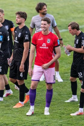 nach Spielende Robin Mantel (SSV Ulm 1846 Fußball, 30) VfB Friedrichshafen vs. SSV Ulm 1846 Fußball, Fussball, Wfv-Pokal, 2. Runde, Zeppelinstadion Friedrichshafen 29.07.26 VfB Friedrichshafen vs. SSV Ulm 1846 Fußball, Fussball, Wfv-Pokal, 2. Runde, Zeppelinstadion Friedrichshafen 29.07.26 Friedrichshafen *** After the game: Robin Mantel, SSV Ulm 1846 Soccer, 30 VfB Friedrichshafen vs. SSV Ulm 1846 Soccer, Wfv Cup, Round 2, Zeppelinstadion Friedrichshafen, July 29, 2026, VfB Friedrichshafen vs. SSV Ulm 1846 Soccer, Soccer, WfV Cup, 2nd Round, Zeppelinstadion Friedrichshafen, July 29, 2026, Friedrichshafen Copyright: xEibner-Pressefotox EP_EER