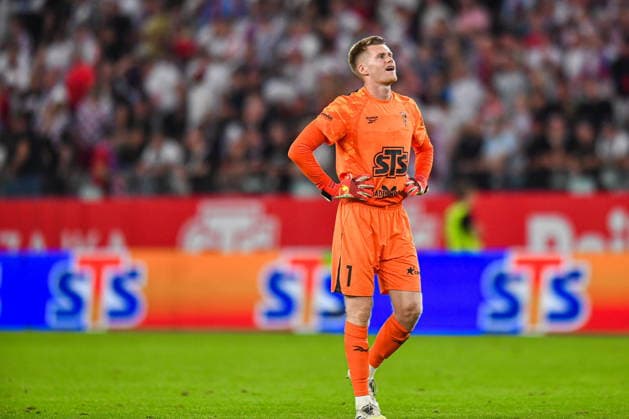 I2026.07.29 Zabrze Pilka nozna Liga Mistrzow Eliminacje 2 Rudna Kwalifikacji Ligi Mistrzow Sezon 2026 2027 Gornik Zabrze - Fenerbahce SK Stambul N z Philipp Schulze, smutek, porazka, przegrana Foto Marcin Bulanda PressFocus 2026.07.29 Zabrze Football UEFA Champions League Qualifying Second Round Season 2026 2027 Gornik Zabrze - Fenerbahce SK Stambul Philipp Schulze, smutek, porazka, przegrana Credit: Marcin Bulanda PressFocus NEWSPIX.PL --- newspix.pl 