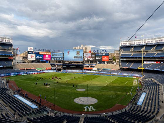 Football - Pre-Season - Liverpool FC v Wrexham AFC NEW YORK, USA - Wednesday, July 29, 2026: A general view before a pre-season friendly match between Liverpool FC and Wrexham AFC at Yankee Stadium. (Photo by David Rawcliffe Propaganda) NEW YORK Yankee Stadium NEW YORK UNITED STATES OF AMERICA  Copyright: xDavidxRawcliffex P2026-07-29-Liverpool_Wrexham-2