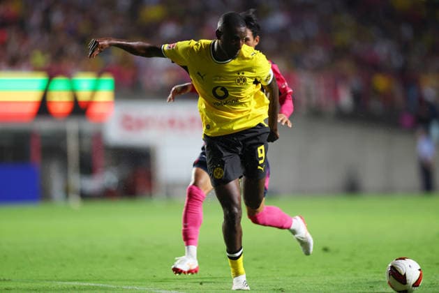 Serhou Guirassy (Dortmund), JULY 29, 2026 - Football Soccer : Cerezo Osaka Global Challenge 2026 between Cerezo Osaka 1-0 Borussia Dortmund at Yanmar Hanasaka Stadium in Osaka, Japan. Noxthirdxpartyxsales  aflo_339488945 NaokixMoritax