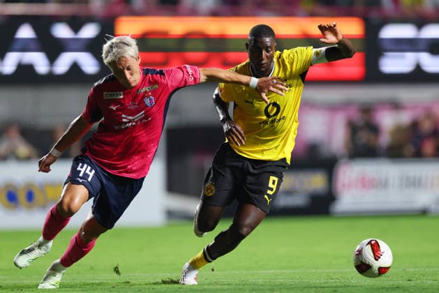 Football, friendly match, Cerezo Osaka v Borussia Dortmund