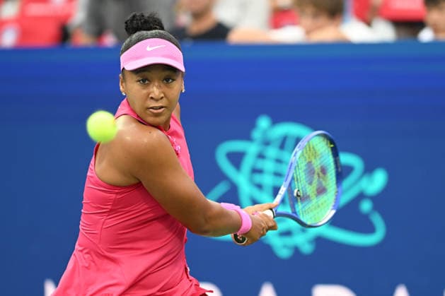 July 29, 2026, Washington, D.C, U.S: NAOMI OSAKA hits a backhand during her match against Ashlyn Krueger at the Rock Creek Tennis Center. Washington U.S - ZUMAg196 20260729_zap_g196_024 Copyright: xKylexGustafsonx