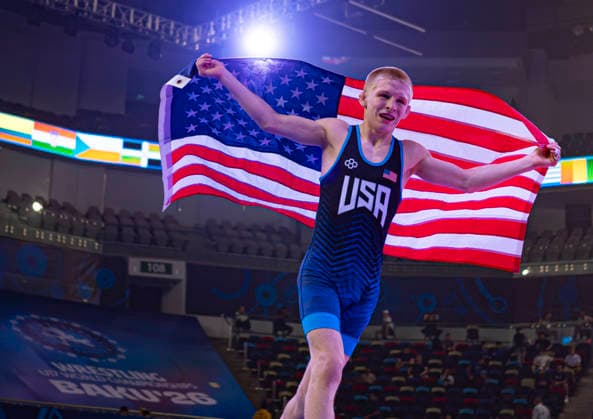 U17, U 17 Wrestling World Championships 45kg GR - Rylen Bezer Wax (USA) *** U17 Wrestling World Championships, 45kg Greco-Roman, Rylen Bezer Wax, USA