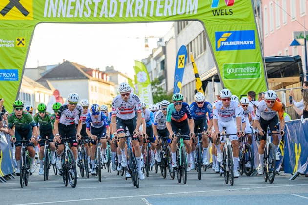 wels, austria, 29 july 2026, bicycle race welser innenstadtkriterium, men s race, *** Wels, Österreich, 29. Juli 2026, Radrennen Welser Innenstadtkriterium , Herrenrennen, Copyright: xx
