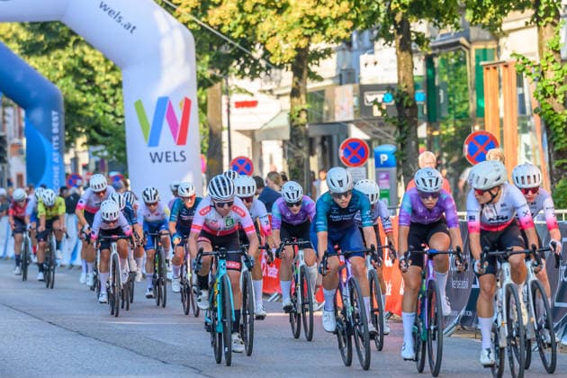 wels, austria, 29 july 2026, bicycle race welser innenstadtkriterium, woman s race *** Wels, Österreich, 29. Juli 2026, Radrennen Welser Innenstadtkriterium , Frauenrennen Copyright: xx