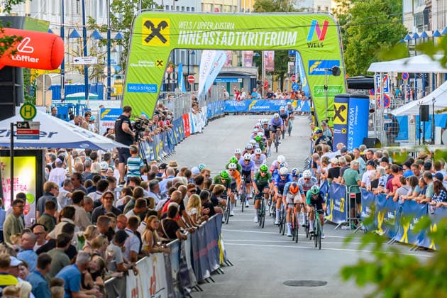 wels, austria, 29 july 2026, bicycle race welser innenstadtkriterium, men s race, *** Wels, Österreich, 29. Juli 2026, Radrennen Welser Innenstadtkriterium , Herrenrennen, Copyright: xx