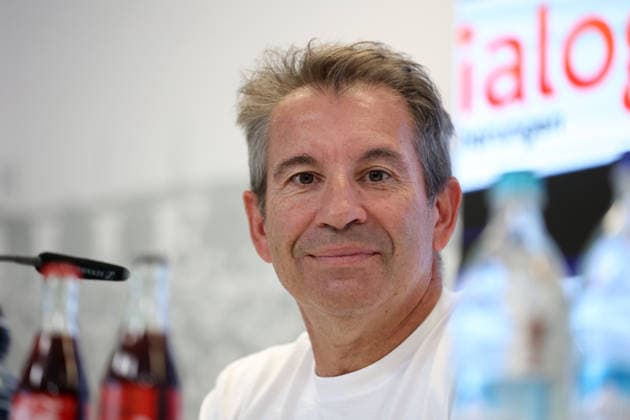 Fussball, Herren, Regionalliga Bayern, Saison 2026 2027, TSV 1860 München Vorstellung des neuen Hauptsponsors der TSV München von 1860 Spielbetriebs-GmbH, TSV 1860 München, hier im Bild Gernot Mang, Präsident (TSV 1860 München) *** Soccer, Men s, Bavarian Regional League, 2026–2027 Season, TSV 1860 Munich: Introduction of the new main sponsor of TSV München von 1860 Spielbetriebs GmbH, TSV 1860 Munich; pictured here is Gernot Mang, President of TSV 1860 Munich