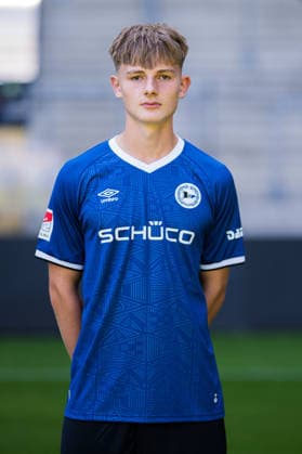 Till Wegener; DSC Arminia Bielefeld; 2. BL, Porträttermin 2026 2027. Bielefeld Nordrhein-Westfalen Deutschland Schüco Arena *** Till Wegener, DSC Arminia Bielefeld 2 (2nd Bundesliga), Photo Shoot 2026–2027, Bielefeld, North Rhine-Westphalia, Germany, Schüco Arena