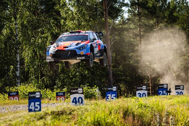 AUTO - WRC, Motorsport Rallye, WM - RALLY FINLAND 2026 11 Thierry NEUVILLE, Martijn WYDAEGHE, Hyundai i20 N Rally1, action during the 2026 Rally Finland, 10th round of the 2026 WRC World Rally Car Championship, from July 30 to August 2, 2026 at Jyvaskyla, Finland - JyvaskylaFinland  Copyright: xNikosxKatikisx