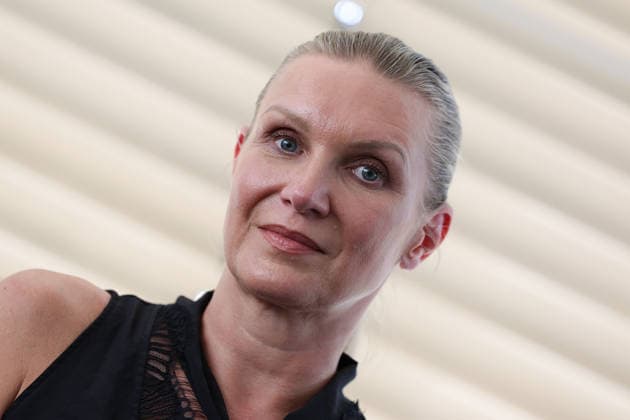 Frankfurt am Main, July 30, 2026: Magdalena Brzeska (offizielle Repräsentantin der WM, Darstellerin der WM-Show) during a media day from Deutscher Turner-Bund (DTB) ahead of the Rhythmic gymnastics, Rhythmische Sportgymnastik, RSG World Championships at Festhalle Frankfurt (Aug. 12 16.2026) *** Frankfurt am Main, July 30, 2026—Magdalena Brzeska, official representative of the World Championships and performer in the World Championships show, during a media day hosted by the German Gymnastics Federation (DTB) ahead of the Rhythmic Gymnastics World Championships at the Festhalle Frankfurt, August 12–16, 2026 Copyright: HMBxMedia JoaquimxFerreira