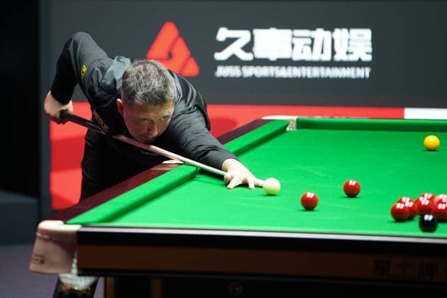 SHANGHAI, CHINA - JULY 30: Kyren Wilson of England plays a shot in the Quarterfinal match against Mark J Williams of Wales on Day 4 of the 2026 Snooker Shanghai Masters at Luwan Gymnasium on July 30, 2026 in Shanghai, China.  Copyright: xTaixChengzhex 111657238556