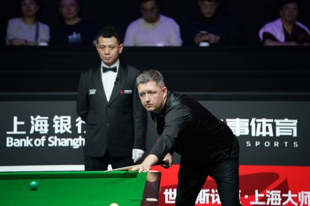 SHANGHAI, CHINA - JULY 30: Kyren Wilson of England reacts in the Quarterfinal match against Mark J Williams of Wales on Day 4 of the 2026 Snooker Shanghai Masters at Luwan Gymnasium on July 30, 2026 in Shanghai, China.  Copyright: xTaixChengzhex 111657238554