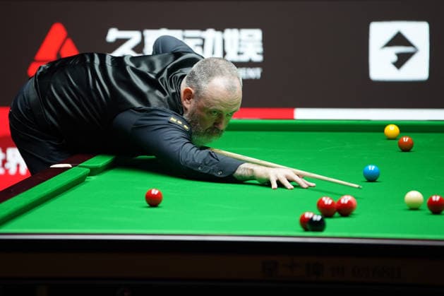 SHANGHAI, CHINA - JULY 30: Mark J Williams of Wales plays a shot in the Quarterfinal match against Kyren Wilson of England on Day 4 of the 2026 Snooker Shanghai Masters at Luwan Gymnasium on July 30, 2026 in Shanghai, China.  Copyright: xTaixChengzhex 111657238562