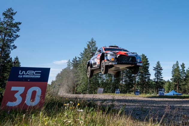 MOTORSPORTS - Rally - WRC, Motorsport Rallye, WM Secto Rally Finland Photo by IPA ABACAPRESS.COM87110702 - Thierry Neuville (BEL) and Martijn Wydaeghe (BEL) in a Hyundai i20 N Rally1 from the Hyundai Shell Mobis World Rally Team in action during the FIA WRC Secto Rally Finland in Jyväskylä, Finland, July 30–August 2, 2026. Finland Finland  Copyright: xIPAxSport ABACAx
